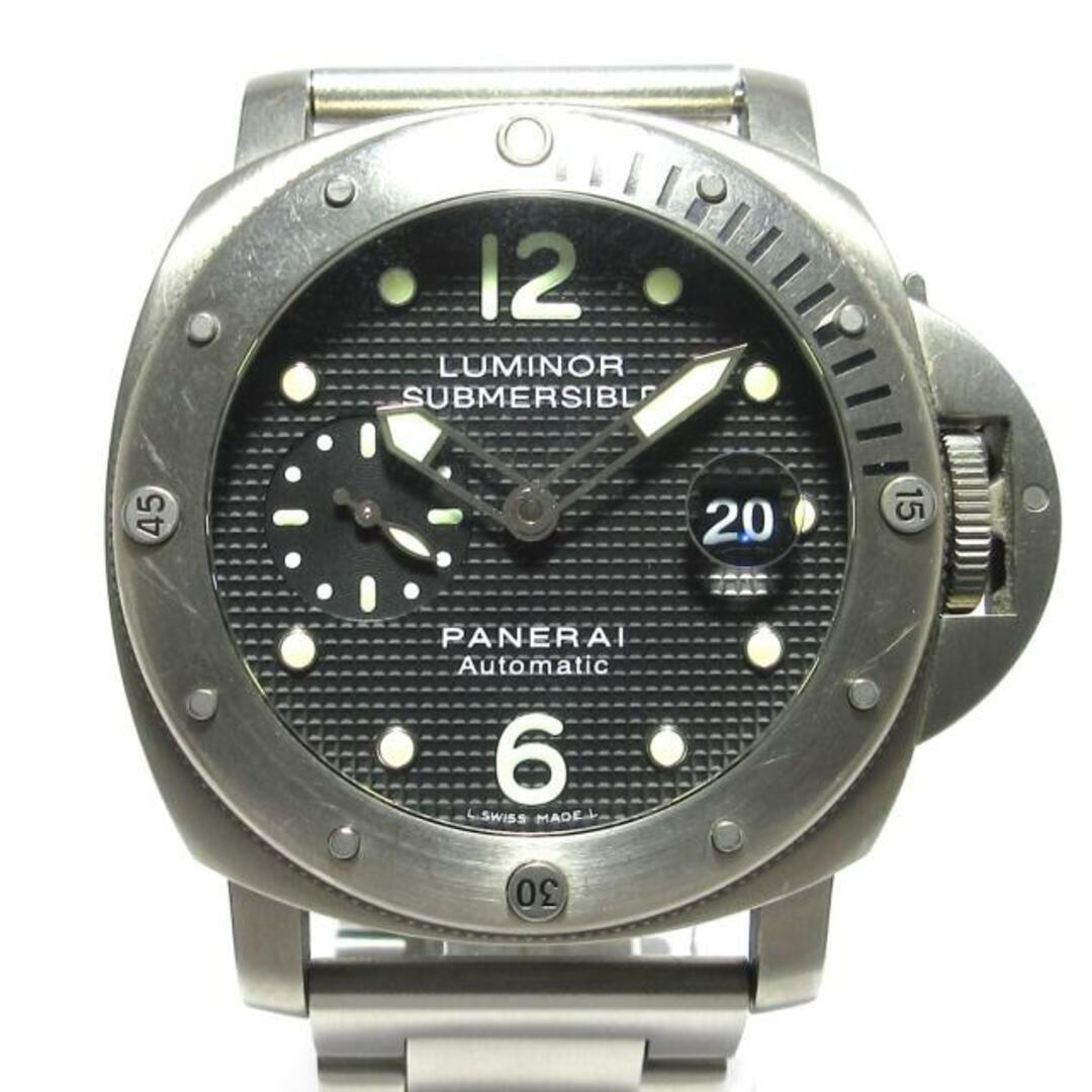 パネライ 腕時計 PAM00025 メンズ 黒