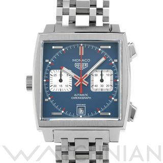 タグホイヤー(TAG Heuer)の中古 タグ ホイヤー TAG HEUER CAW211P.FC6356 ブルー /シルバー メンズ 腕時計(腕時計(アナログ))