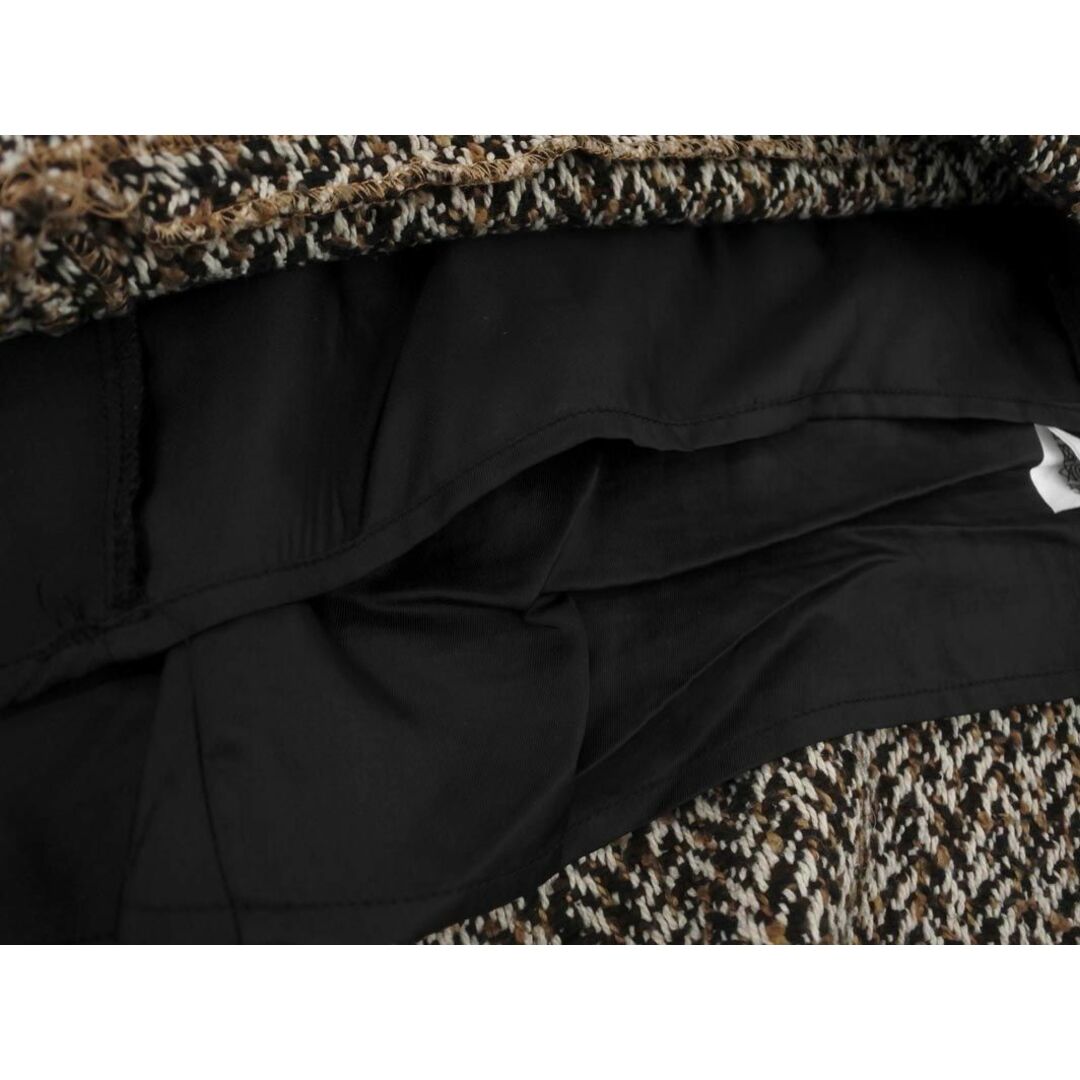 ViS(ヴィス)のVIS ビス ツイード スカート sizeF/黒ｘベージュ ◇■ レディース レディースのスカート(ミニスカート)の商品写真
