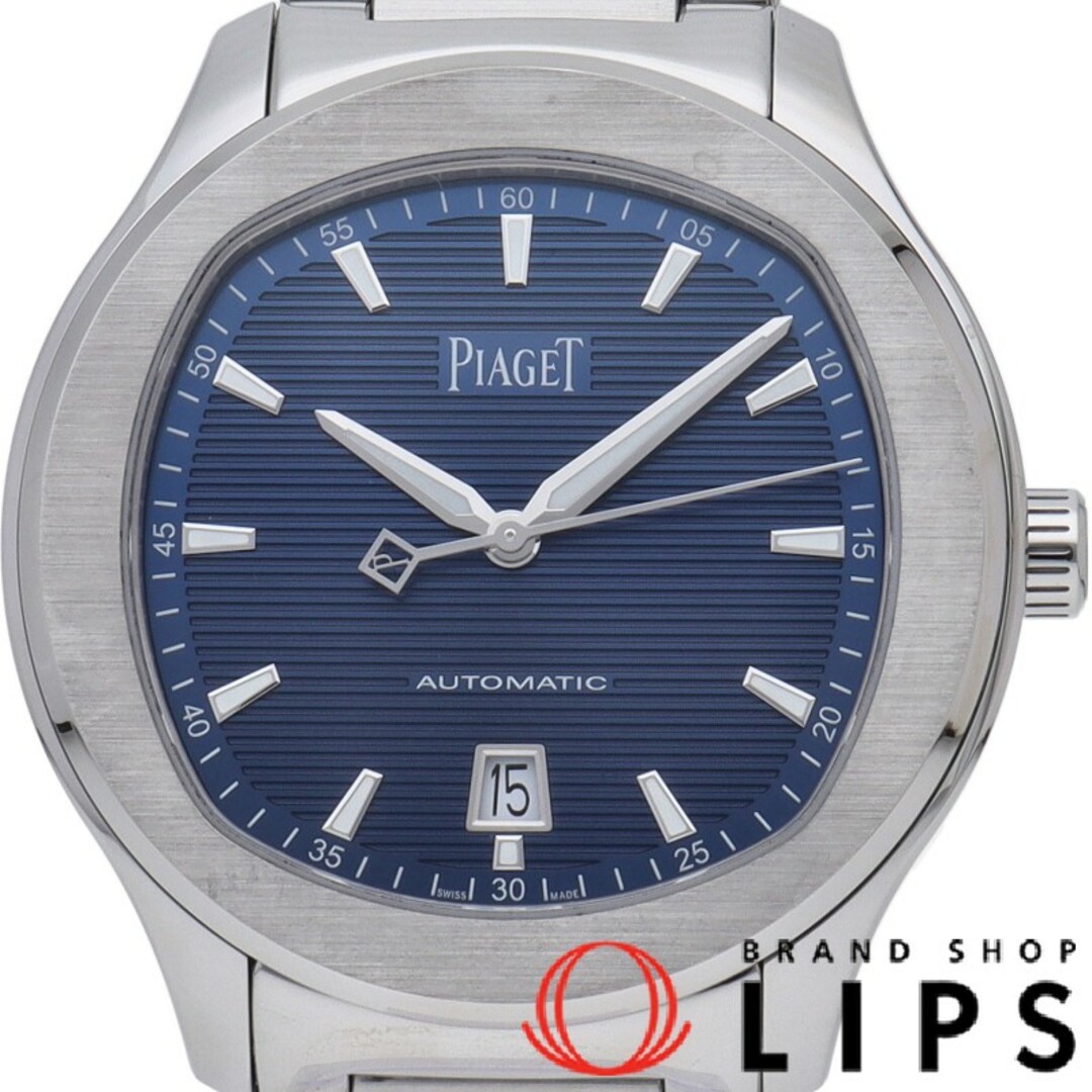 PIAGET(ピアジェ)のピアジェ ポロ デイト ウォッチ 42mm オートマチック ブルー Polo Date Watch 42mm G0A41002(P11268) 箱 保証書 SS メンズ時計 ブルー 仕上げ済 美品 【中古】 メンズの時計(その他)の商品写真