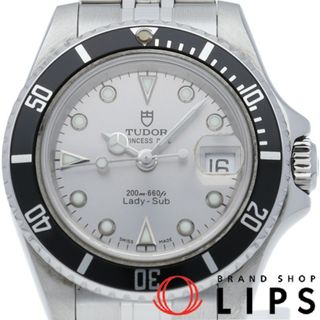 チュードル(Tudor)のチューダー プリンセス デイト レディ サブ Princess Date 
Lady Sub 96090 箱 保証書 SS レディース時計 ブラック 仕上げ済 美品 【中古】(腕時計)