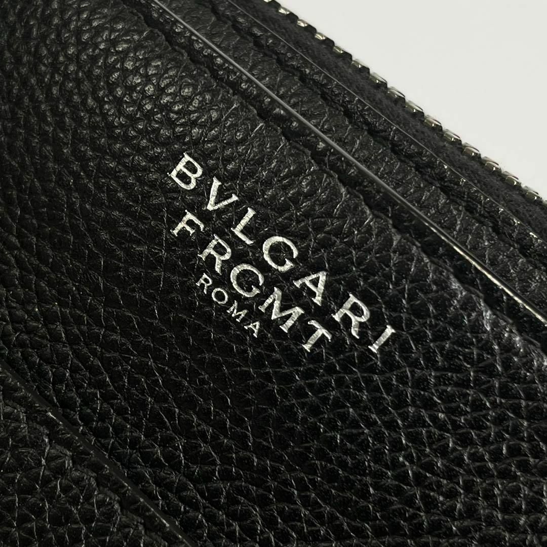 BVLGARI(ブルガリ)の【美品】ブルガリ　フラグメント　トートバッグ　レザー　ブラック　黒　藤原ヒロシ メンズのバッグ(トートバッグ)の商品写真