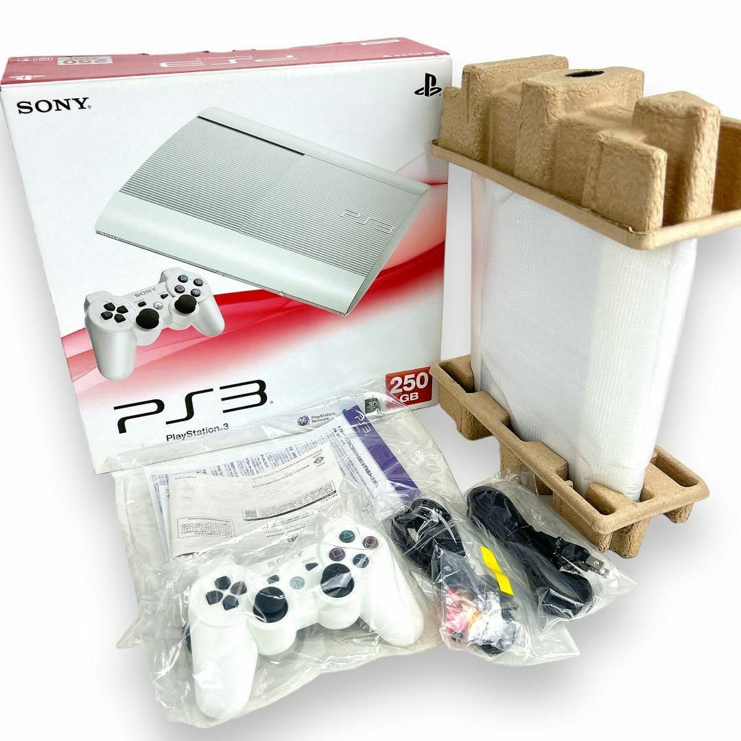 ゲームソフトゲーム機本体PlayStation3 本体 CECH-4000B ソフト付き　ps3