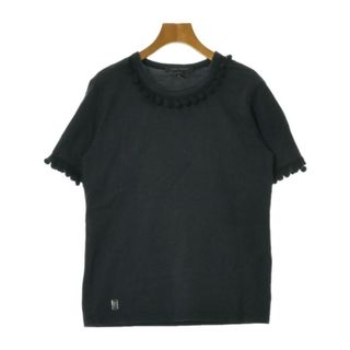 マークジェイコブス(MARC JACOBS)のMARC JACOBS マークジェイコブス Tシャツ・カットソー XS 黒 【古着】【中古】(カットソー(半袖/袖なし))