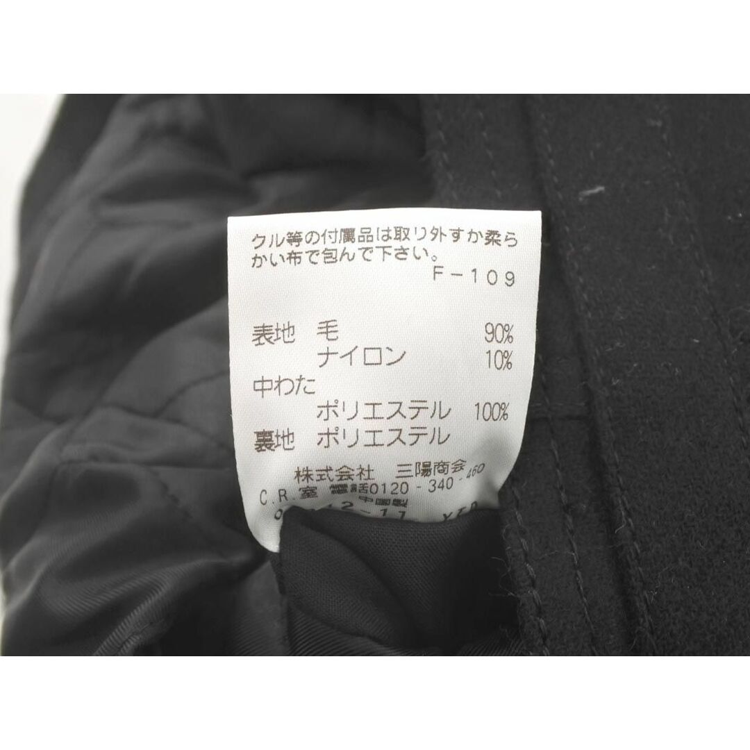 NEIL BARRETT(ニールバレット)のBLACKBARRETT by NEIL BARRETT ブラックバレット バイ ニールバレット ウール混 中綿 ダブルボタン ジャケット size1/黒 ◆■ メンズ メンズのジャケット/アウター(その他)の商品写真