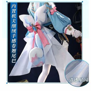 三分妄想 原神 シグウィン コスプレ 衣装 ウィッグ・靴追加可：1326