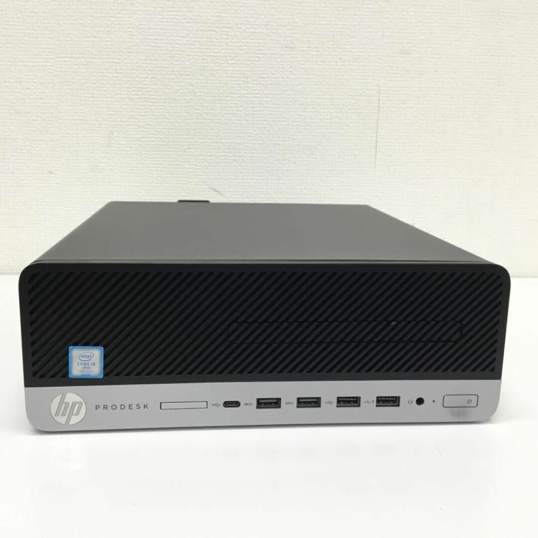 HP(ヒューレットパッカード)のＨＰ デスクトップパソコン PRODESK 600 G3 SF　Corei5-(7500)-3.40GHz 8GB SSD256GB WIN10P スマホ/家電/カメラのPC/タブレット(デスクトップ型PC)の商品写真