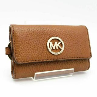 マイケルコース(Michael Kors)の《一点物》MICHAEL KORS 名刺入れ キャメル ゴールド金具(キーケース)