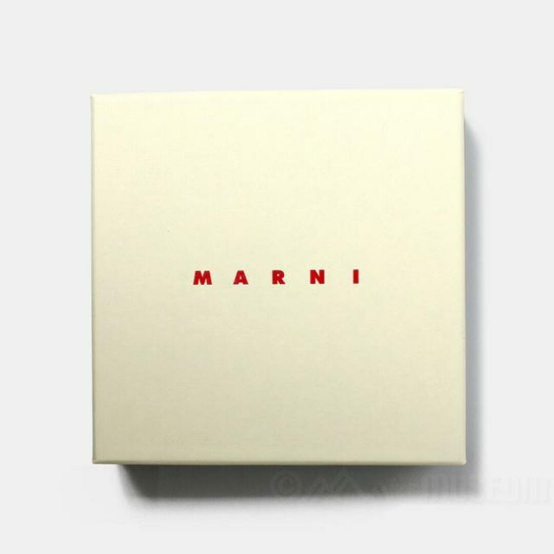 Marni(マルニ)の【新品未使用】 MARNI マルニ レディース 財布 二つ折り財布 ウォレット レザー イタリア製 PFMO0054U0LV520 【BLACK】 レディースのファッション小物(財布)の商品写真