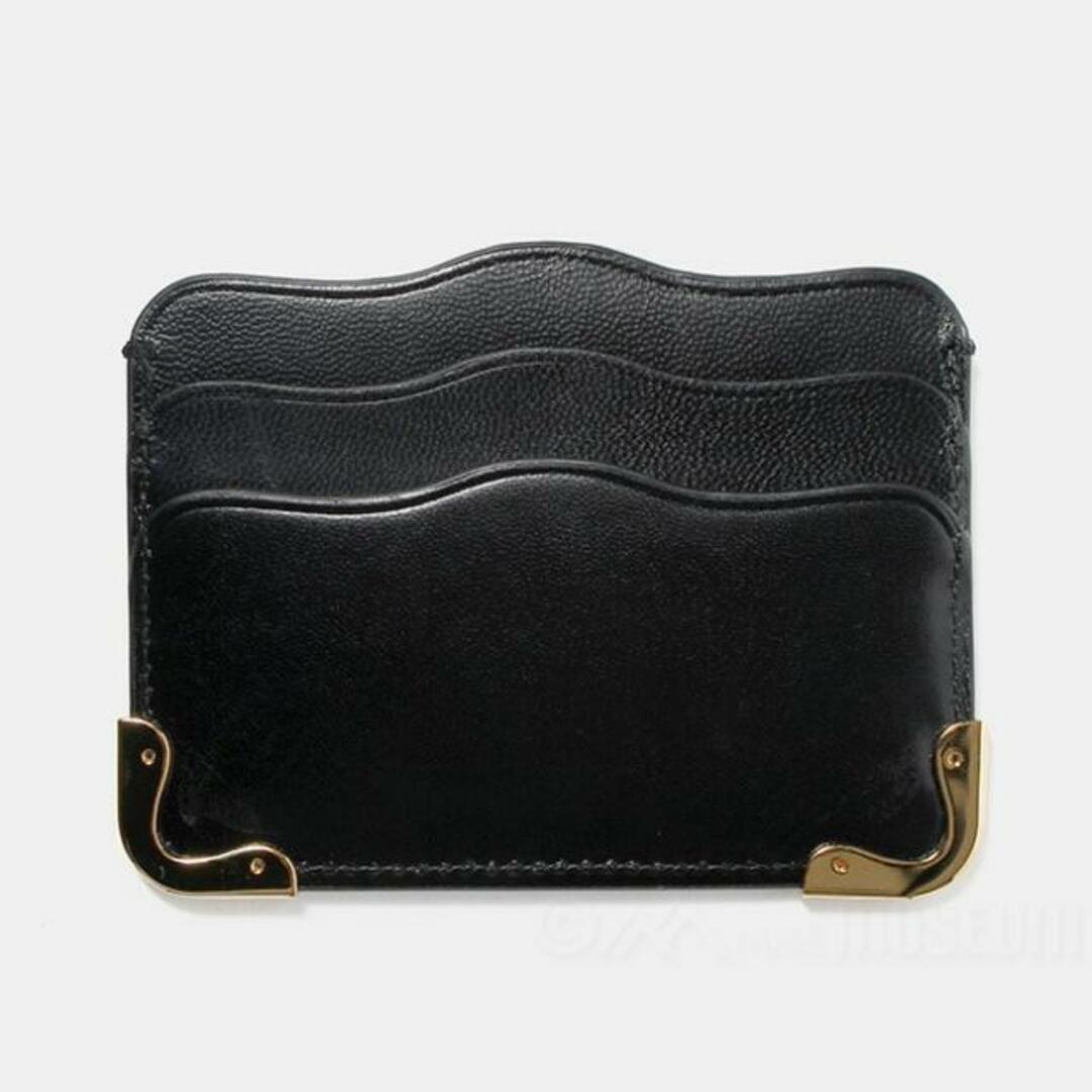 Marni(マルニ)の【新品未使用】 MARNI マルニ レディース レザー製 ウエービー カードホルダー 名刺入れ PFMO0087U0P6519 【BLACK】 レディースのファッション小物(名刺入れ/定期入れ)の商品写真