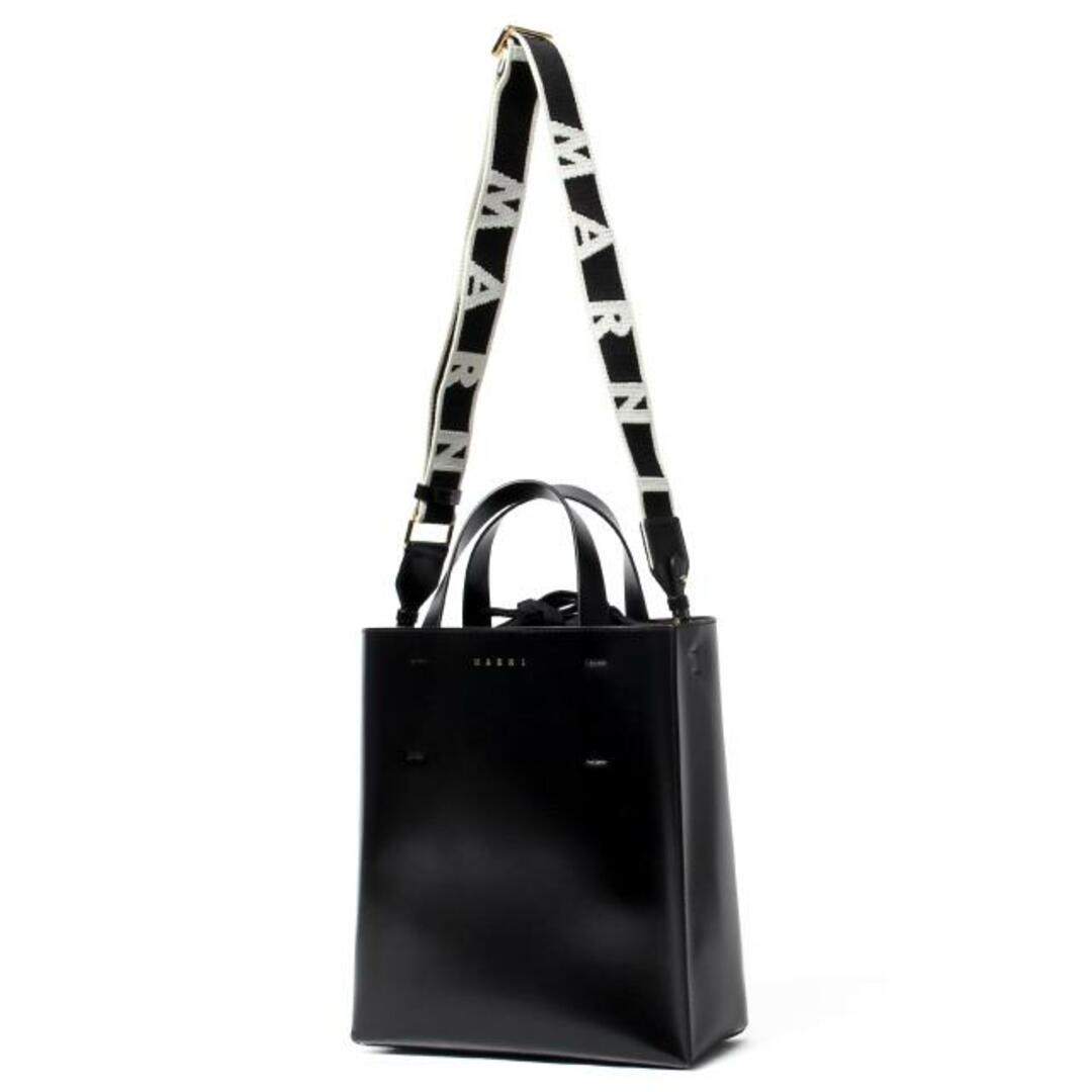 Marni(マルニ)の【新品未使用】 MARNI マルニ スモールバッグ ショルダーバッグ レザー製 Museo Soft SHMPV01TU0LV639 【BLACK】 レディースのバッグ(ショルダーバッグ)の商品写真