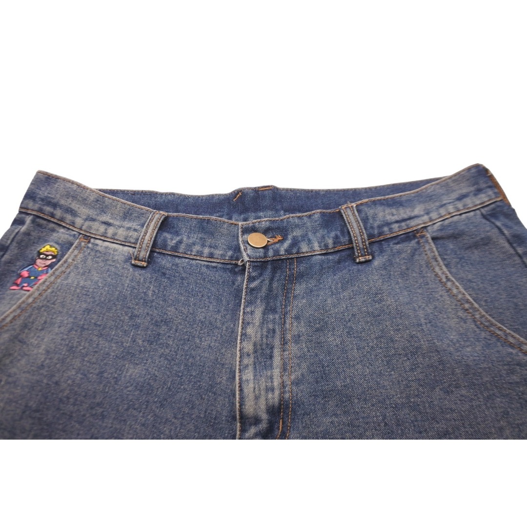 KidSuper キッドスーパー パッチワーク デニムストレートパンツ KidSuper キッドスーパー パッチワーク デニムストレートパンツ