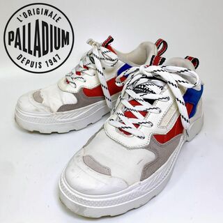 PALLADIUM - 3006美品数回 パラディウム スニーカー 厚底 シューズ 靴 23㎝程 白