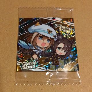 バンダイ(BANDAI)のウマ娘　イタジャガ　シール　シークレット　シュヴァルグラン＆サトノクラウン(ステッカー（シール）)