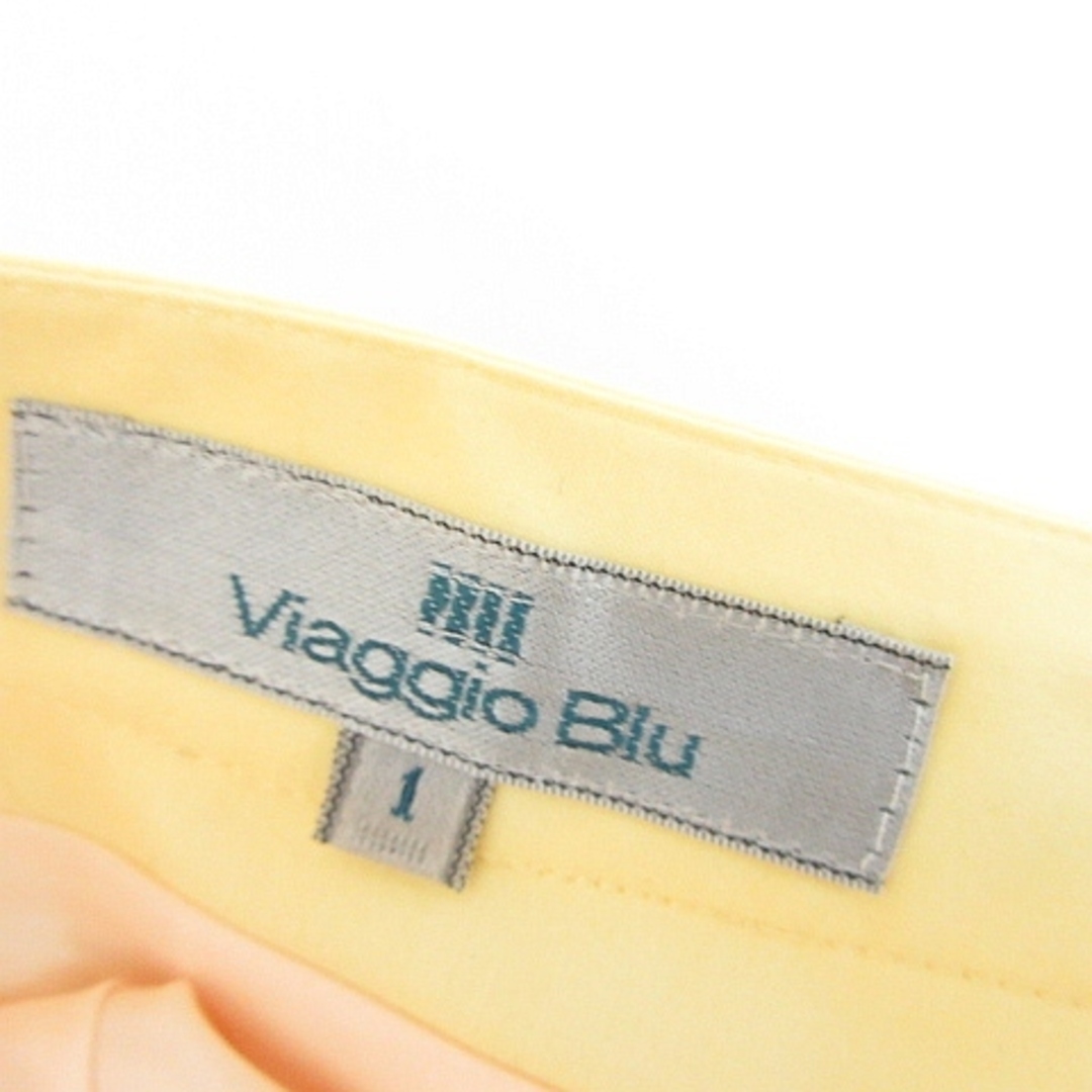 VIAGGIO BLU(ビアッジョブルー)のビアッジョブルー Viaggio Blu プリーツ スカート 膝下丈 綿 1 レディースのスカート(ひざ丈スカート)の商品写真