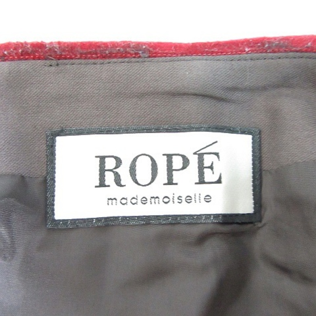 ROPE’(ロペ)のロペ ROPE ツイスト アシンメトリー スカート 膝下丈 レーヨン 38 レディースのスカート(ひざ丈スカート)の商品写真