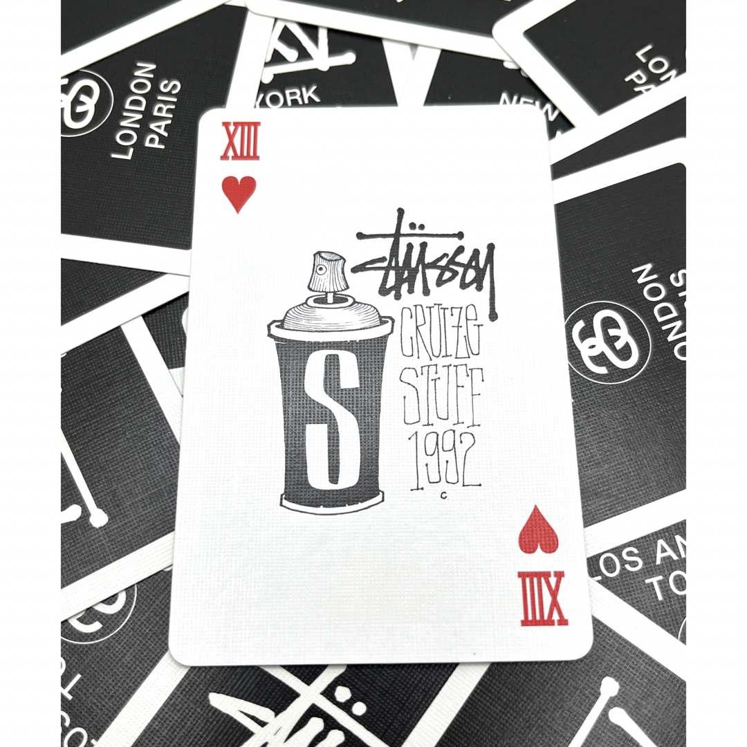 STUSSY(ステューシー)のSTUSSY Sticker & Trump King ■stuK♡ メンズのファッション小物(その他)の商品写真