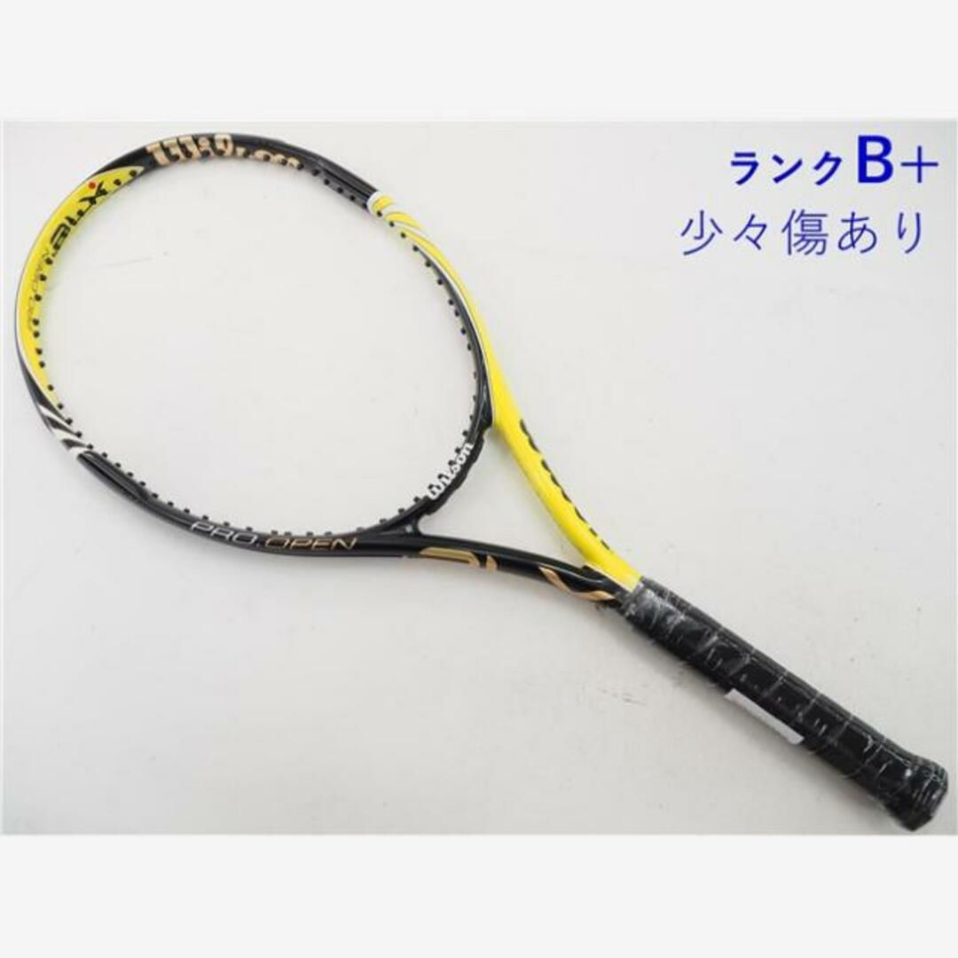 テニスラケット ウィルソン プロ オープン BLX 100 2010年モデル (G2)WILSON PRO OPEN BLX 100 2010100平方インチ長さ