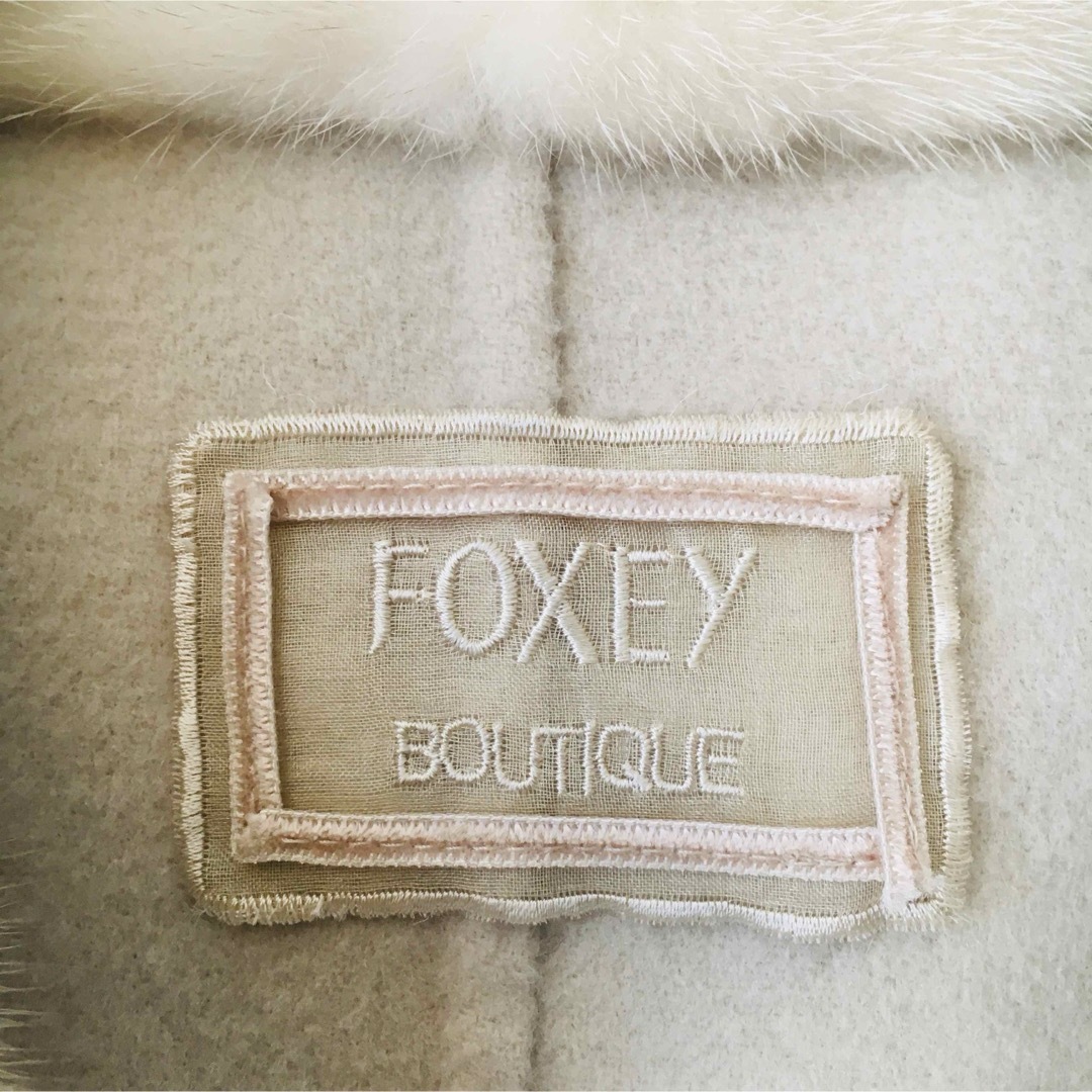 FOXEY(フォクシー)の美品　定価200万円　FOXEY フォクシー  カシミヤ   ミンク　コート レディースのジャケット/アウター(毛皮/ファーコート)の商品写真