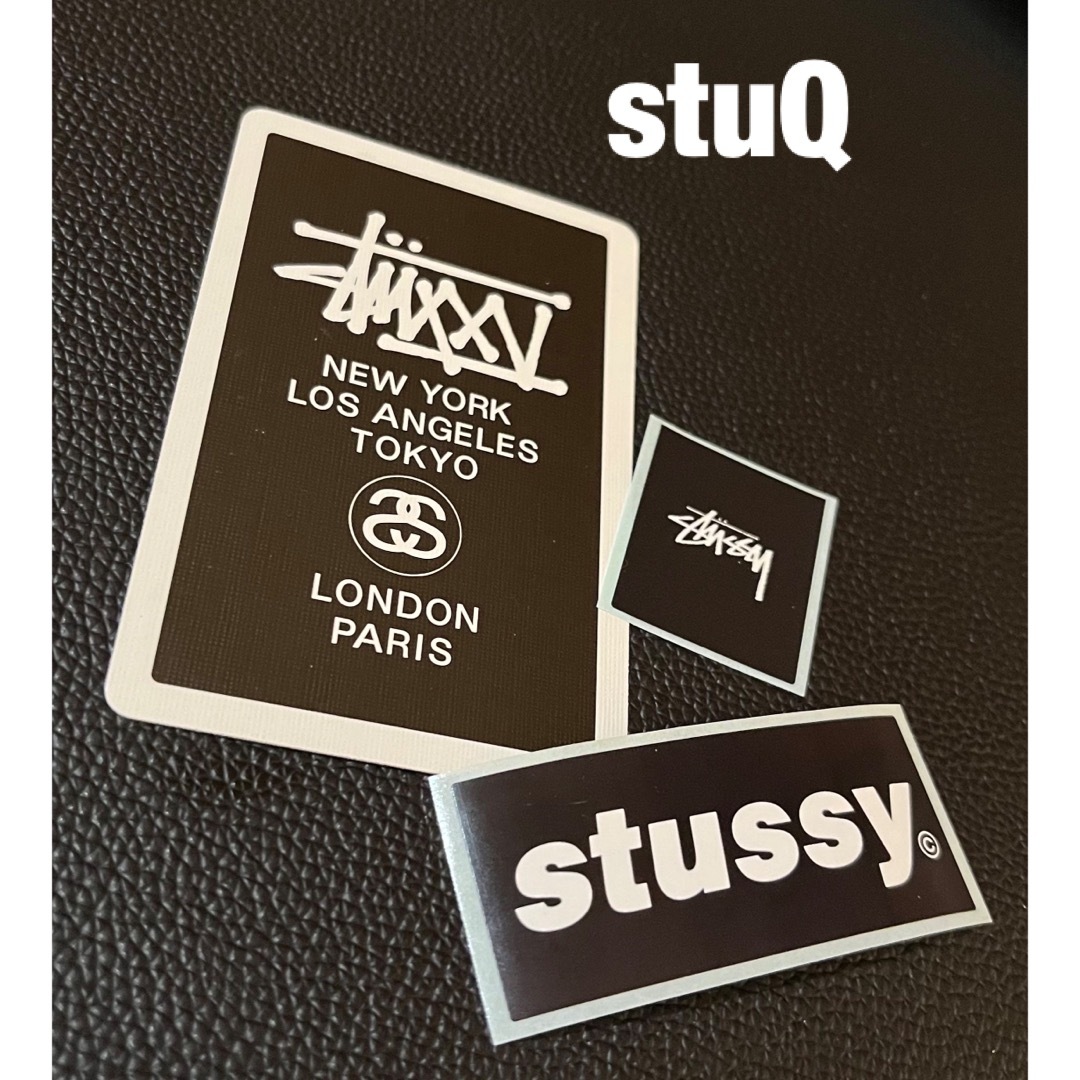 STUSSY(ステューシー)のSTUSSY Sticker & Trump Queen ■stuQ♡ メンズのファッション小物(その他)の商品写真