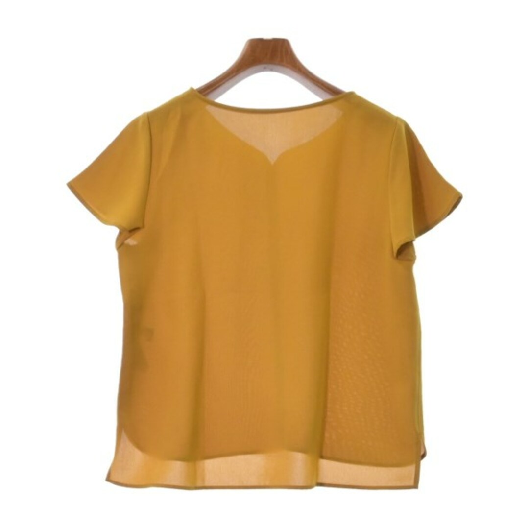 NATURAL BEAUTY BASIC(ナチュラルビューティーベーシック)のNATURAL BEAUTY BASIC ブラウス M 黄系 【古着】【中古】 レディースのトップス(シャツ/ブラウス(長袖/七分))の商品写真