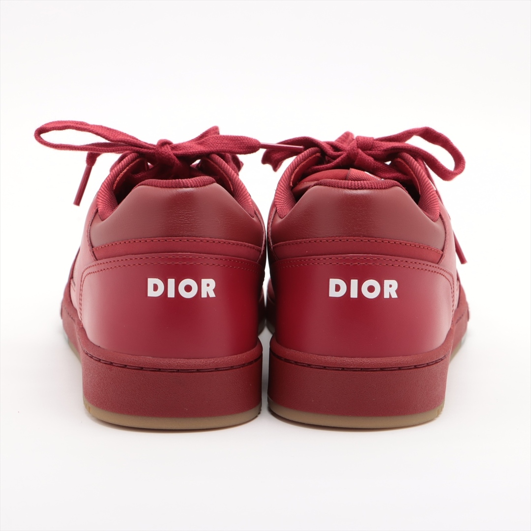 Dior(ディオール)のディオール オブリーク レザー 41 レッド メンズ スニーカー メンズの靴/シューズ(スニーカー)の商品写真