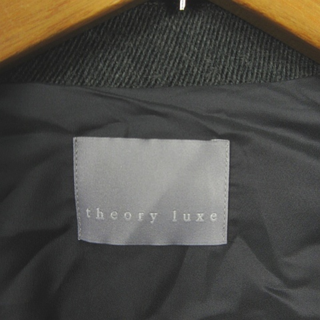 Theory luxe(セオリーリュクス)のセオリーリュクス theory luxe ライダース ジャケット 毛 38 レディースのジャケット/アウター(ライダースジャケット)の商品写真