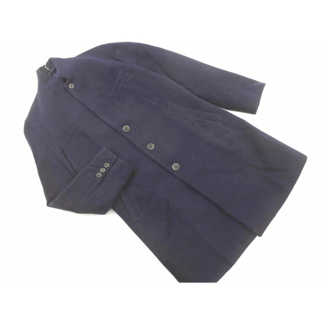 MELROSE(メルローズ)のメンズメルローズ チェスター コート size3/紺 ◆■ メンズ メンズのジャケット/アウター(チェスターコート)の商品写真