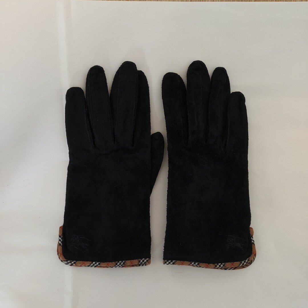 BURBERRY(バーバリー)のBURBERRY　バーバリー　手袋　レディース　スウェード　防寒 レディースのファッション小物(手袋)の商品写真