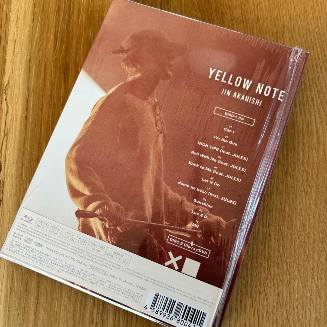 YELLOW　NOTE＜特別仕様LIVE盤（Blu-ray　Disc付）＞ エンタメ/ホビーのCD(ポップス/ロック(邦楽))の商品写真