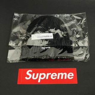 シュプリーム(Supreme)のSupreme Overdyed Beanie Black ビーニー ニット帽(ニット帽/ビーニー)