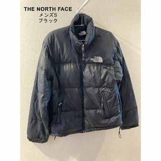 ザノースフェイス(THE NORTH FACE)のダウンジャケット　メンズS（90）　ブラック(ダウンジャケット)