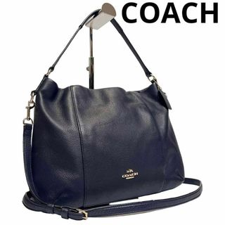 コーチ(COACH)の【美品】コーチ　ショルダーバッグ　ハンド　トート　2way オールレザー(ショルダーバッグ)