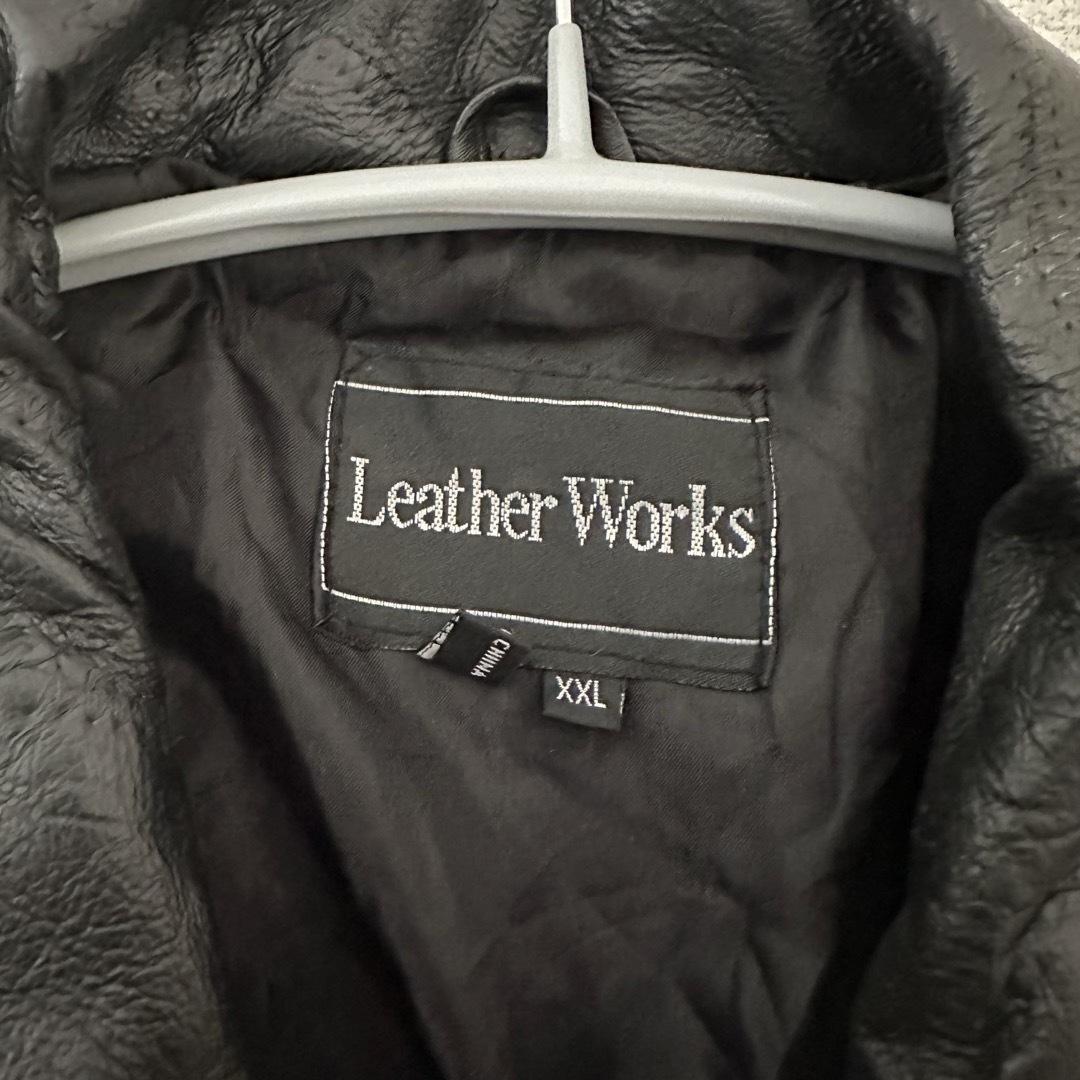 leather works パッチワークジャケット 特価 メンズのジャケット/アウター(レザージャケット)の商品写真