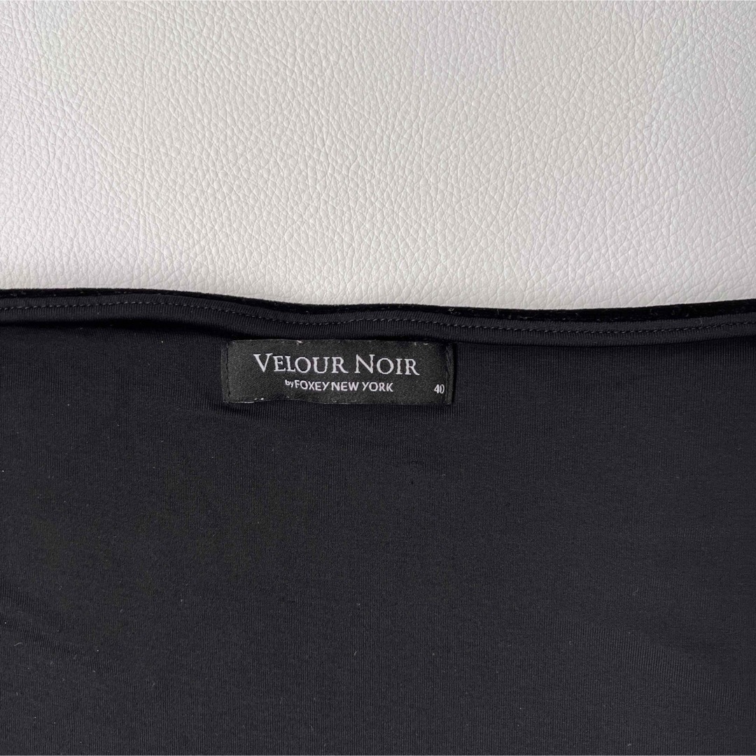 FOXEY NEW YORK - VELOUR NOIR フォクシー ベロアワンピース