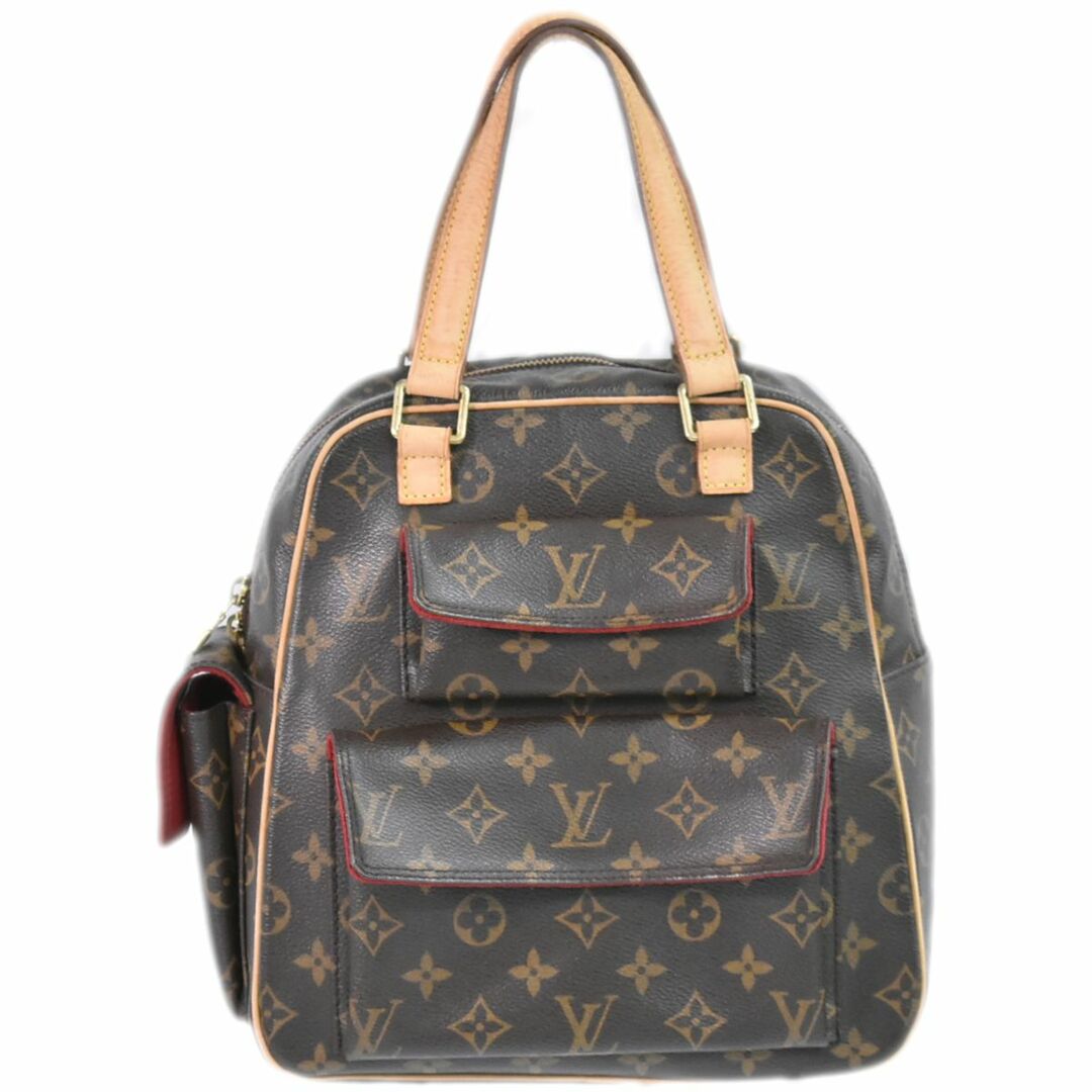 本物 ルイヴィトン LOUIS VUITTON LV エクサントリシテ モノグラム ハンドバッグ トートバッグ ブラウン M51161 Excentri Cite ビトン バッグハンドバッグ