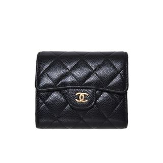 シャネル(CHANEL)のCHANEL 28番台 マトラッセ コンパクトウォレット 財布(財布)