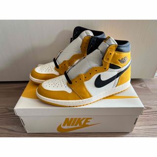 ナイキ(NIKE)のaj1 Nike Air Jordan 1 Yellow Ochre 29cm(スニーカー)