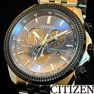 シチズン(CITIZEN)の【CITIZEN】展示品特価/シチズン/メンズ腕時計/激レア/メタリックブルー色(腕時計(アナログ))