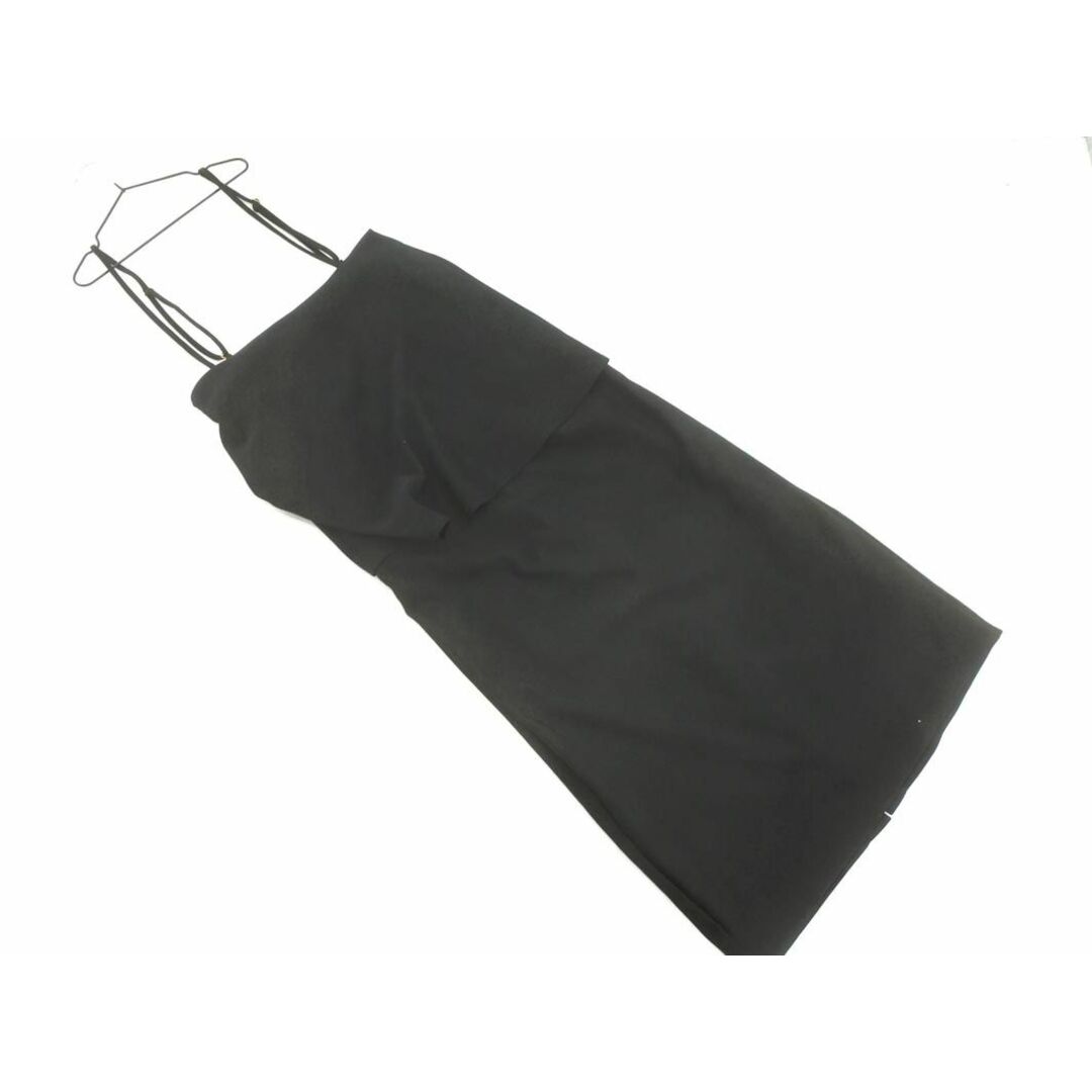 ViS(ヴィス)のVIS ビス ジャンパー スカート sizeM/黒 ■■ レディース レディースのスカート(ミニスカート)の商品写真