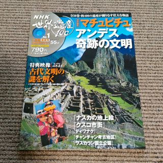 DVDマガジン　NHK世界遺産100 No.1 マチュピチュ　アンデス奇跡の文明(地図/旅行ガイド)