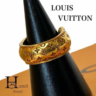 ルイヴィトン(LOUIS VUITTON)の【美品】ルイヴィトン M69603 リング バーグ・ナノグラム スウィート(イヤリング)