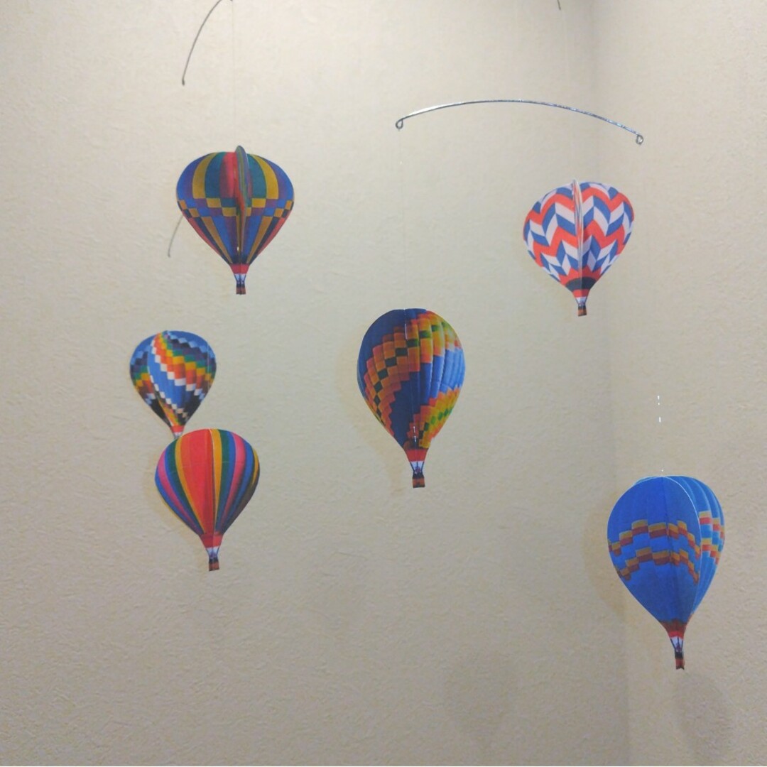 ￥1800→￥1600 Turkey 気球 モビール balloon インテリア/住まい/日用品のインテリア小物(モビール)の商品写真