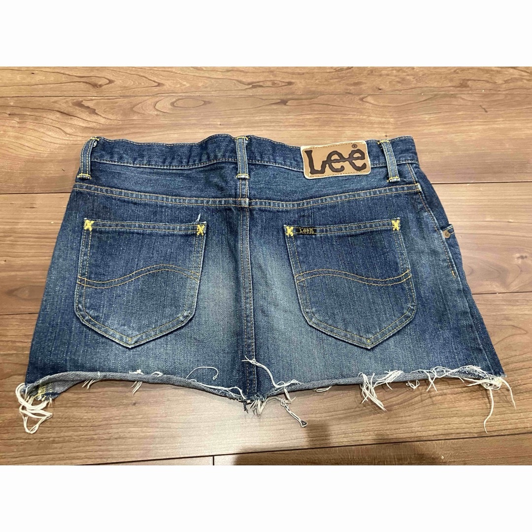 Lee(リー)のLee riders デニムショートスカート レディースのパンツ(デニム/ジーンズ)の商品写真