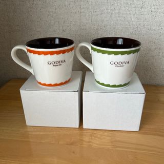 ゴディバ(GODIVA)のGODIVA パルフェショコラマグカップ2個セット(グラス/カップ)