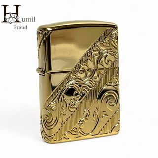 ジッポー(ZIPPO)の【美品】ジッポ 2018限定モデル　ライター　ゴールド(タバコグッズ)