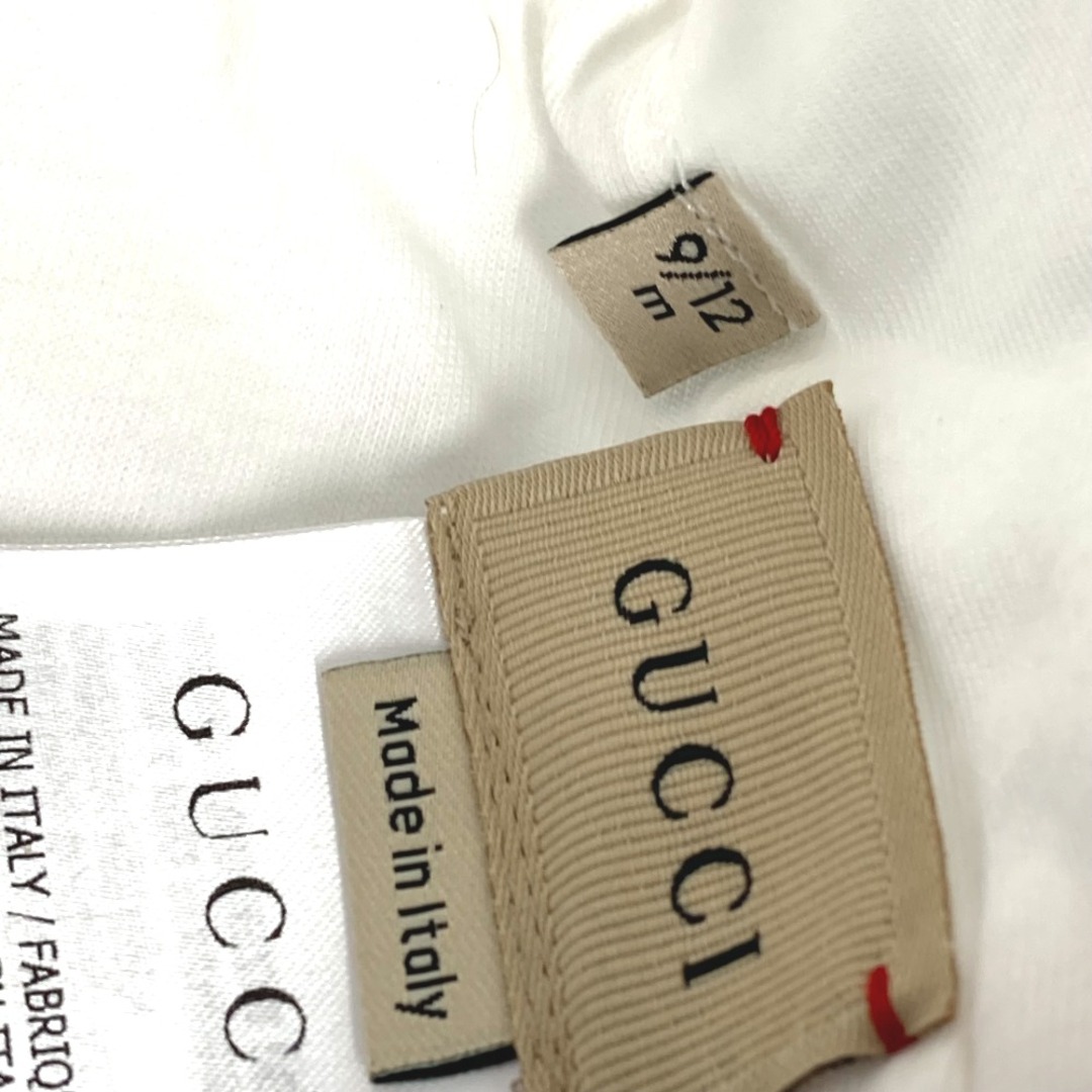 Gucci(グッチ)のグッチ GUCCI ベビー 3ピース ギフトセット 516326 出産祝い ベビー 赤ちゃん BABY ロンパース&ニット帽&スタイ ニット帽 コットン ホワイト 未使用 その他のその他(その他)の商品写真