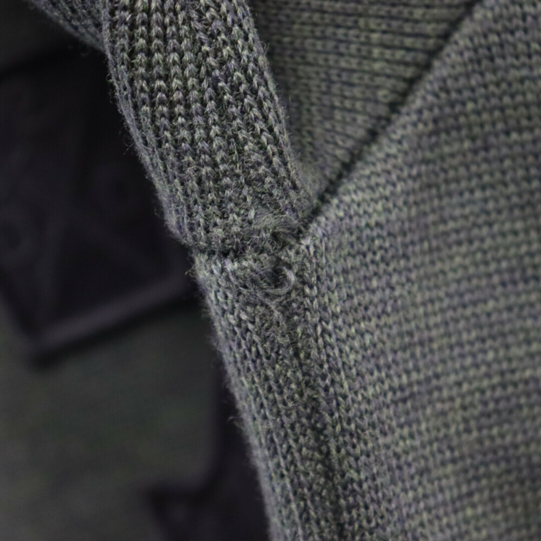 DSQUARED2(ディースクエアード)のDSQUARED2 ディースクエアード 16AW ワッペン付きクルーネック長袖セーター カーキ S74HA0680 S15680 メンズのトップス(ニット/セーター)の商品写真