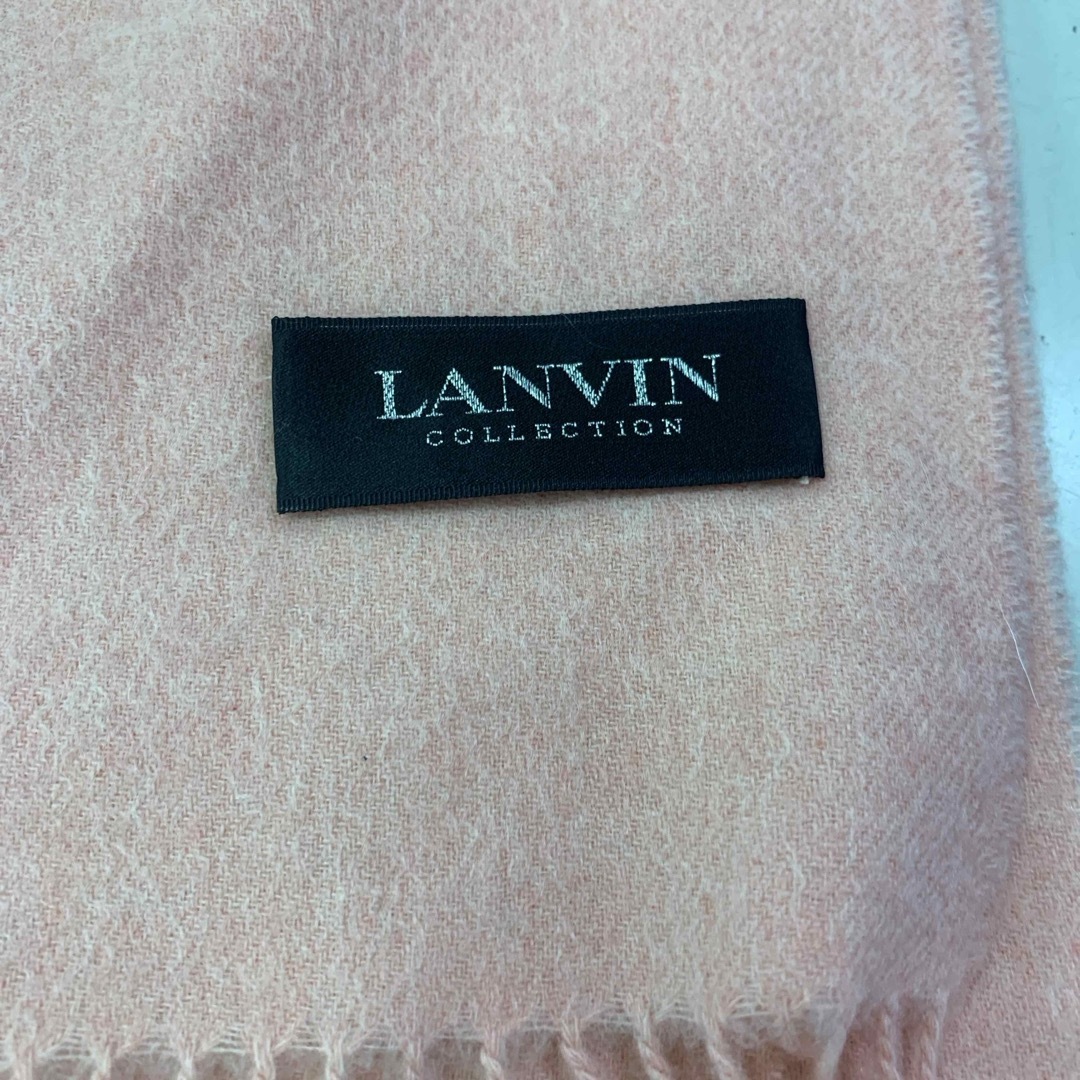 LANVIN COLLECTION(ランバンコレクション)のランバンコレクションカシミヤマフラー レディースのファッション小物(マフラー/ショール)の商品写真