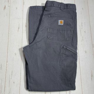 カーハート Carhartt RELAXED FIT ダック地ワークパンツ メンズw33 /eaa357729-モデル形状